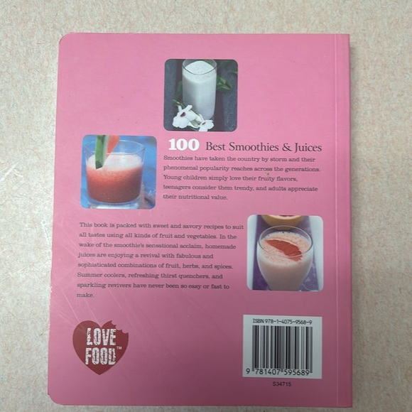 100 Best Smoothies & Juices recipe book - Picture 2 of 4